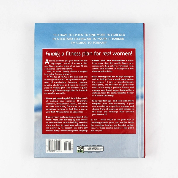 Fit Not Fat At 40 Plus Prevention Health Books 2002 Hardcover