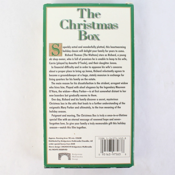 The Christmas Box VHS Richard Thomas