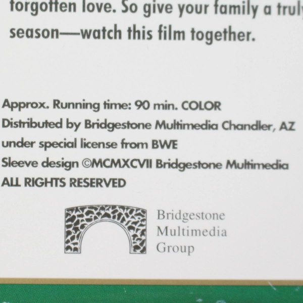 The Christmas Box VHS Richard Thomas