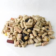 Large Lot of 250 Wine Corks Varied Brands for DIY Crafts