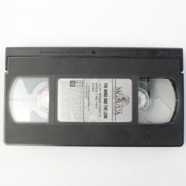 The Wind and the Lion VHS 1975 Sean Connery