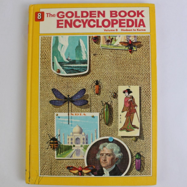 The Golden Book Encyclopedia by Bertha Morris Parker Volume 8 1970 HC Revised
