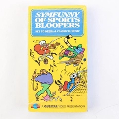 Symfunny of Sports Bloopers VHS 1994 Tape