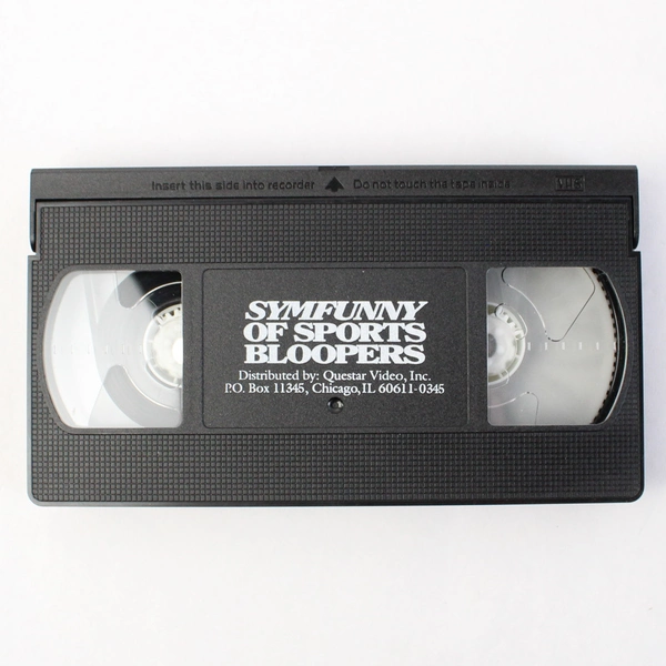 Symfunny of Sports Bloopers VHS 1994 Tape
