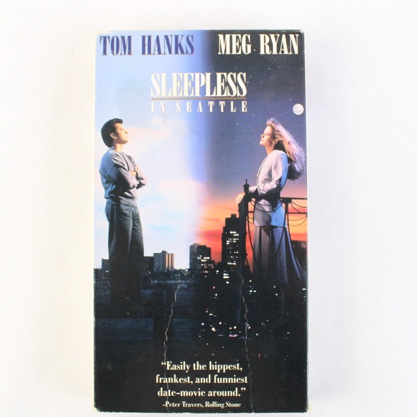 Sleepless in Seattle VHS Tape 1993 Tom Hanks Meg Ryan