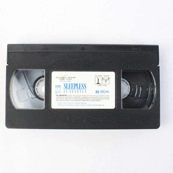 Sleepless in Seattle VHS Tape 1993 Tom Hanks Meg Ryan