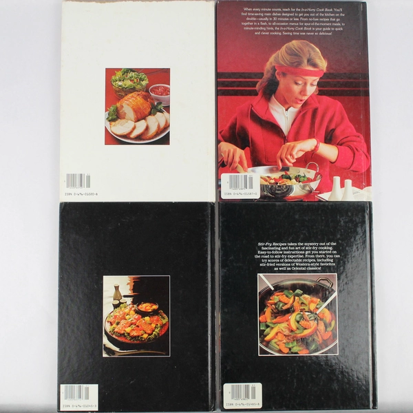 Lot Of 4 Better Homes And Gardens Cookbooks 1976-1986 Hardcover