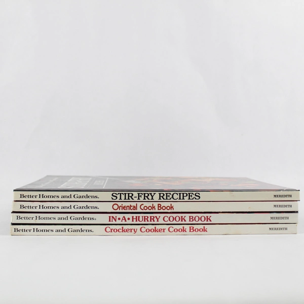 Lot Of 4 Better Homes And Gardens Cookbooks 1976-1986 Hardcover