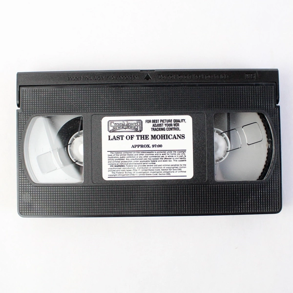 The Last of The Mohicans 1977 VHS 1992 Tape Movie