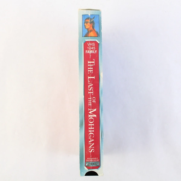 The Last of The Mohicans 1977 VHS 1992 Tape Movie