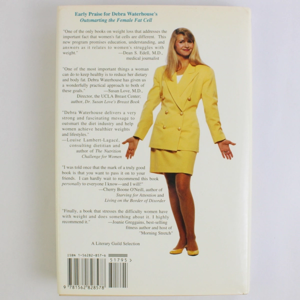 Outsmarting the Female Fat Cell by Debra Waterhouse 1993 Hyperion HC DJ First Ed