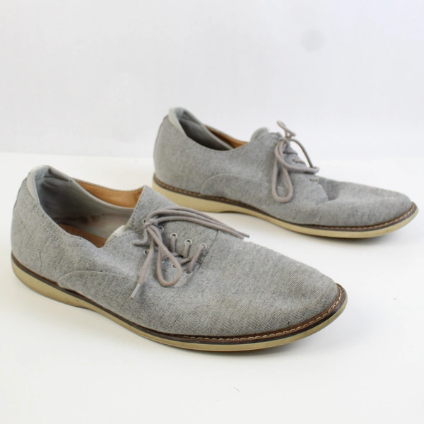 Bar III Dylan Light Gray Lace-Up Oxfords Men's Size 9.5M