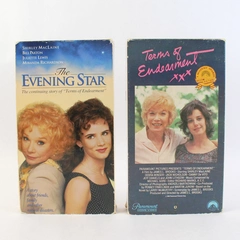 Set of 2 VHS Tape Terms of Endearment & The Evening Star