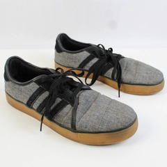 Adidas Neo Label Gray Black and Tan Sneakers Men's US Size 9.5