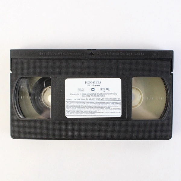 Hoosiers VHS Tape Movie 1988 Edition