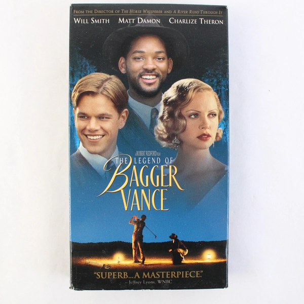 The Legend of Bagger Vance VHS Tape 2000 Movie Will Smith Matt Damon