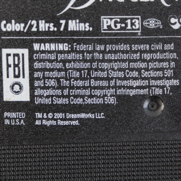 The Legend of Bagger Vance VHS Tape 2000 Movie Will Smith Matt Damon