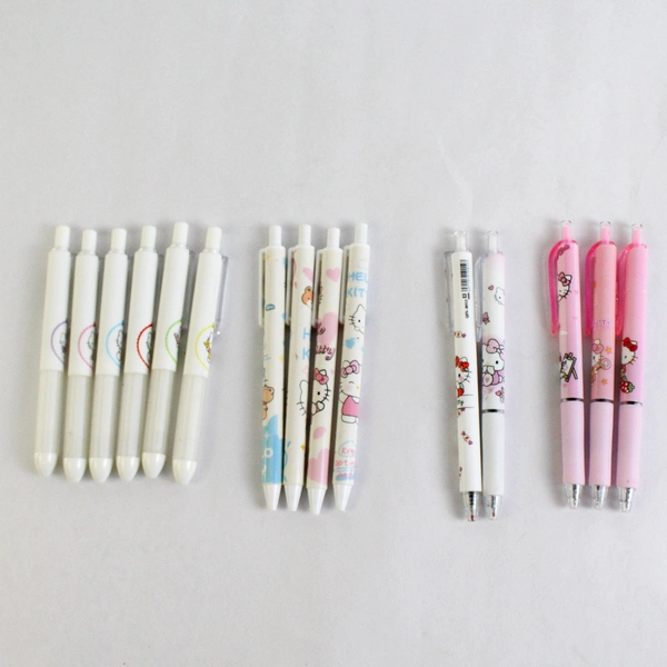 Assorted Lot of 15 Hello Kitty Ink pens 0.5 MM Black Ink