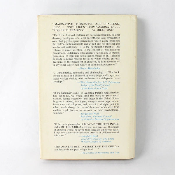 Beyond The Best Interests Of The Child