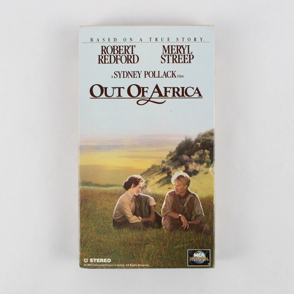 Out Of Africa 1993 VHS Tape MCA Home Video Meryl Streep Robert Redford
