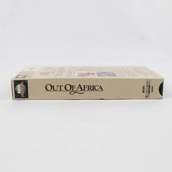 Out Of Africa 1993 VHS Tape MCA Home Video Meryl Streep Robert Redford