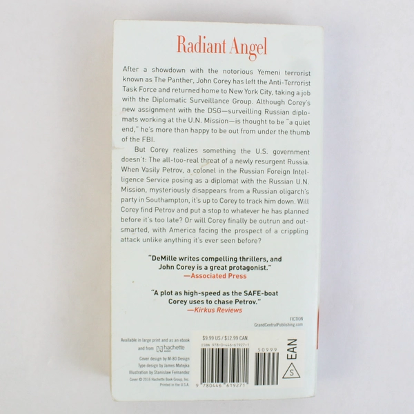 Radiant Angel by Nelson DeMille A John Corey Novel 2016 Paperback