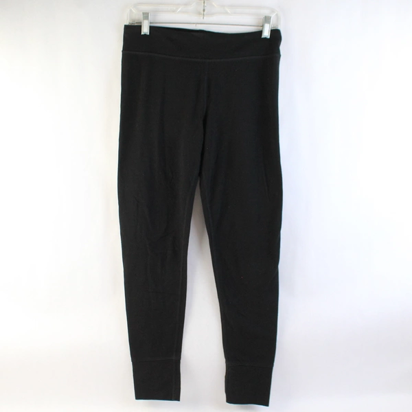 Rainbeau Women's Black Cotton Leggings Size S