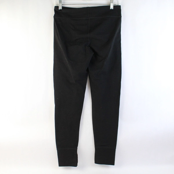 Rainbeau Women's Black Cotton Leggings Size S