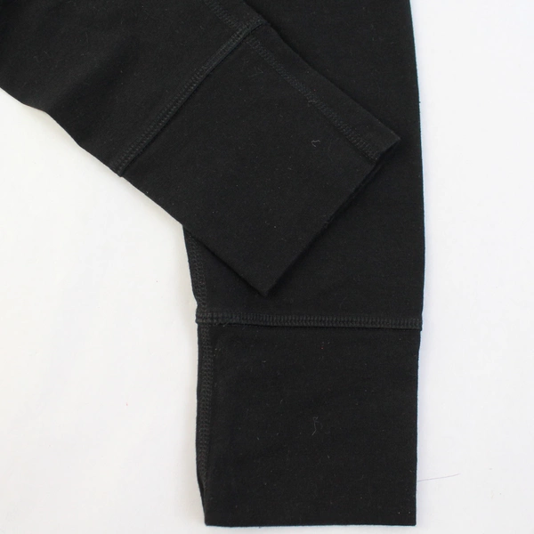 Rainbeau Women's Black Cotton Leggings Size S