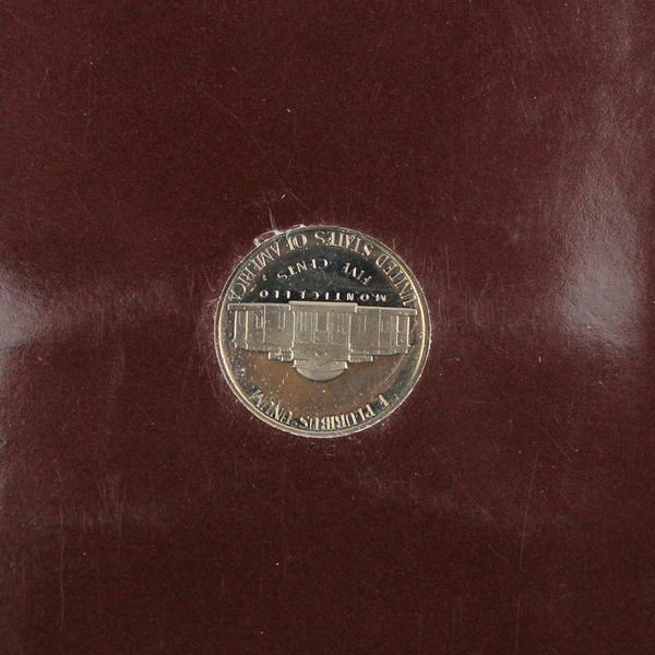 1998 AHS Genuine United States Mint Proof Jefferson Nickel Page 1950 To Present