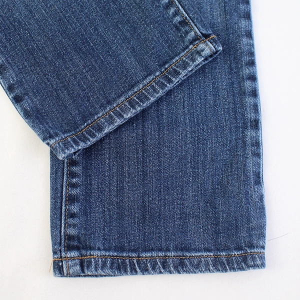 St. John's Bay Capri Crop Jeans Women's Blue Medium Wash Size 4P