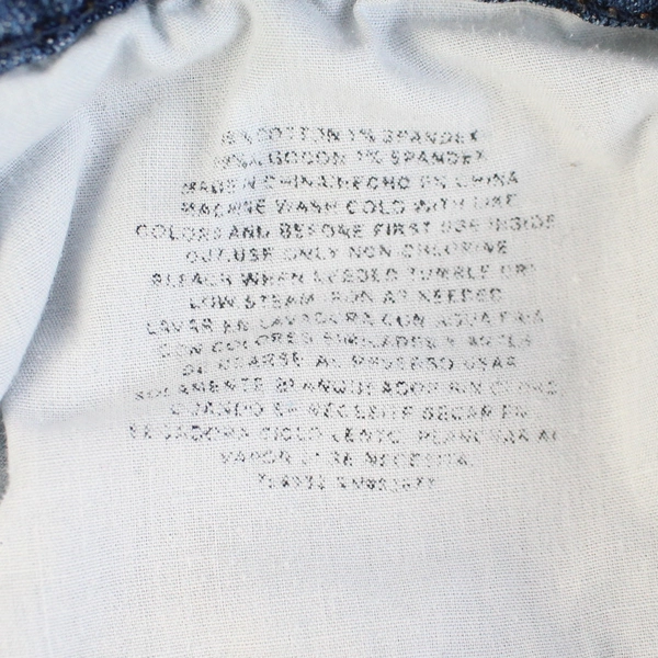 St. John's Bay Capri Crop Jeans Women's Blue Medium Wash Size 4P