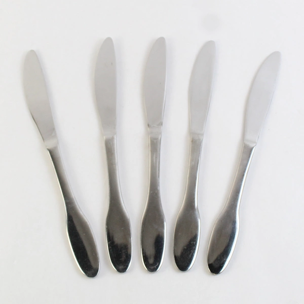 Set of 5 Oneida Silver Liberty Stainless Steel Dinner Knives