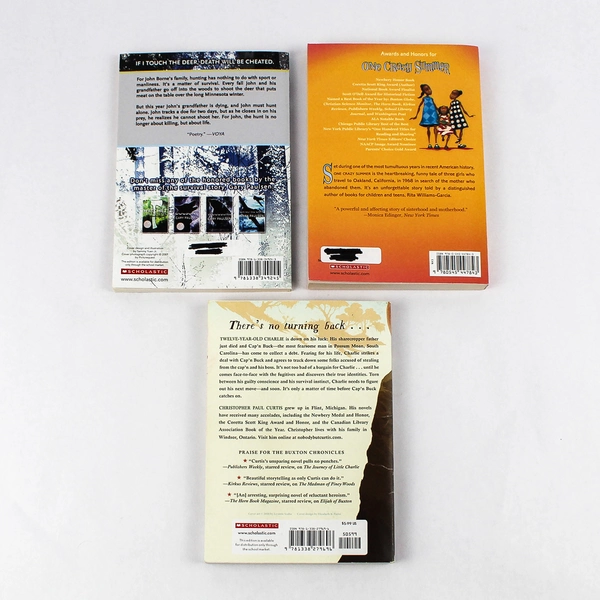 Lot Of 3 Scholastic Novels For Young Readers 1984 - 2018