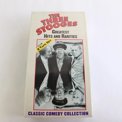 New Sealed The Three Stooges Greatest Hits And Rarities 2 Tape Set 1996