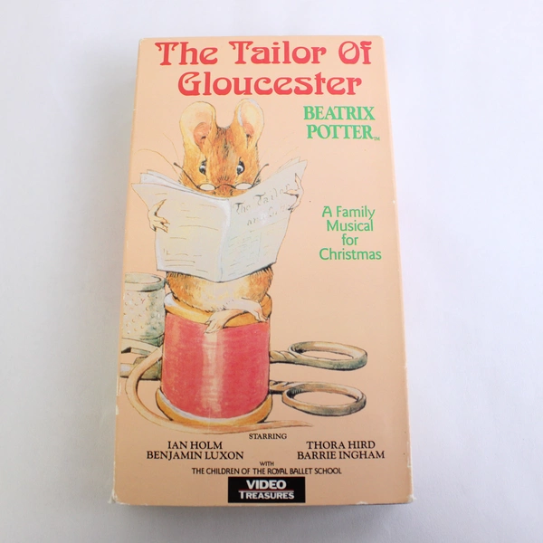 The Tailor of Gloucester by Beatrix Potter VHS 1991 Christmas Musical