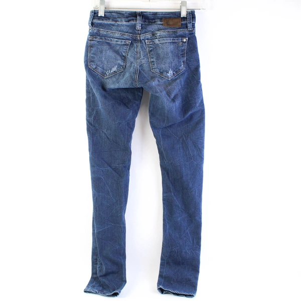 Mavi Serena Low Rise Super Skinny Blue Denim Jeans Stretch Slim Women's Small