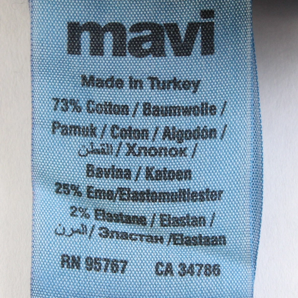 Mavi Serena Low Rise Super Skinny Blue Denim Jeans Stretch Slim Women's Small