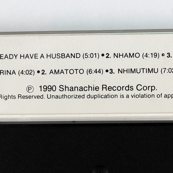 Balafon Marimba Ensemble 1990 Music Cassette Tape