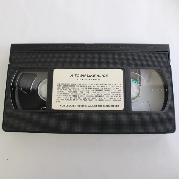 A Town Like Alice 1991 VHS Tape Helen Morse Bryan Brown