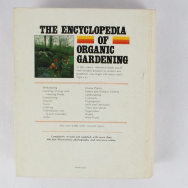 Vintage Encyclopedia of Organic Gardening Revised Edition 1978 Hardcover