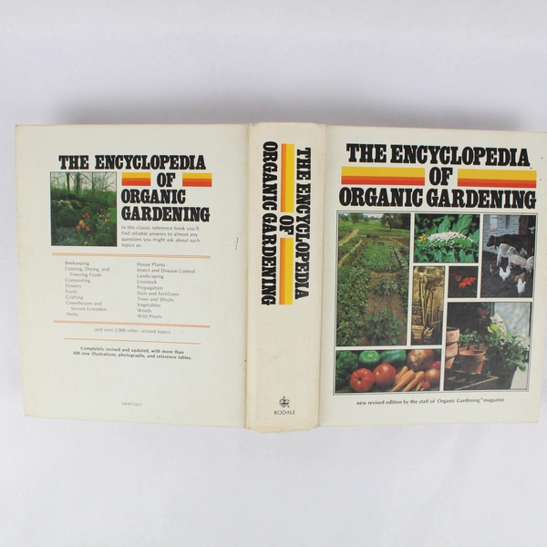 Vintage Encyclopedia of Organic Gardening Revised Edition 1978 Hardcover