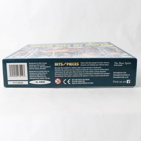 Bits and Pieces Glow in the Dark Puzzle The Bear Spirit 500 Piece 