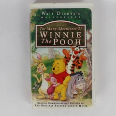The Many Adventures of Winnie the Pooh 1996 VHS Movie Clamshell Case