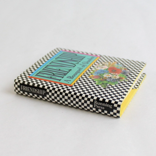 Friendship: A Bouquet of Quotes by Running Press 1989 Miniature Hardcover