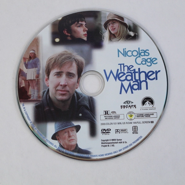 The Weather Man DVD 2005 Nicolas Cage