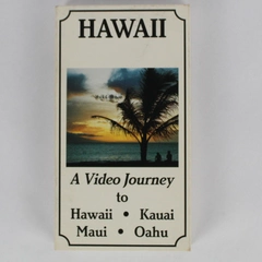 1984 Hawaii A Video Journey To Hawaii Kauai Maui And Oahu VHS Tape