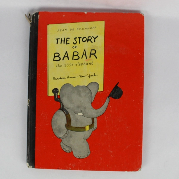 The Story of Babar by Jean De Brunhoff 1933 Hardcover Random House 1960