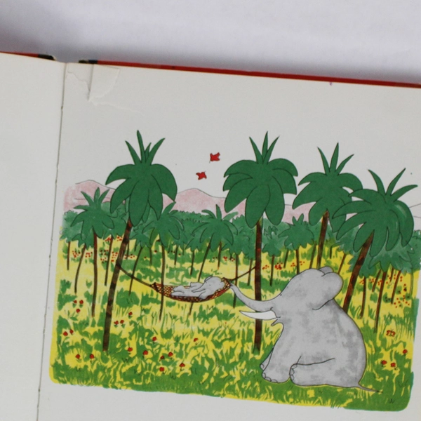 The Story of Babar by Jean De Brunhoff 1933 Hardcover Random House 1960