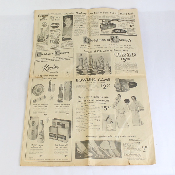 December 16 1959 The Detroit Free Press Newspaper